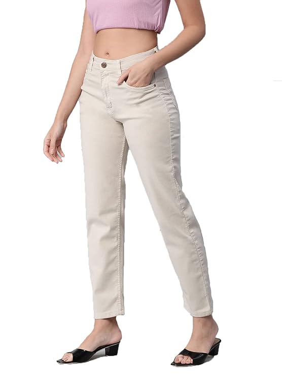 female Denim Straight Fit Jeans bottomwear
