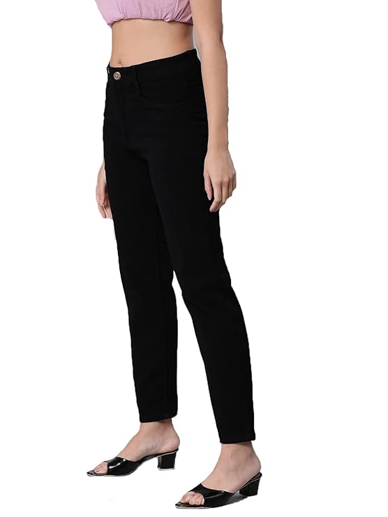 female Denim Straight Fit Jeans bottomwear