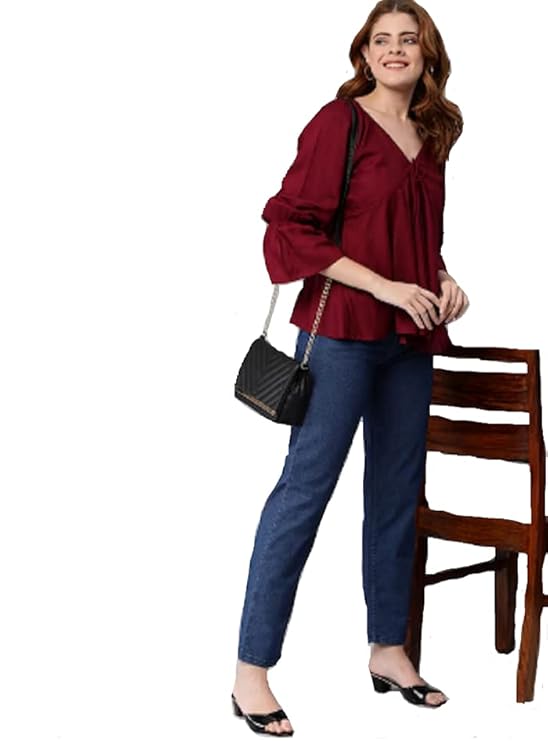 female Denim Straight Fit Jeans bottomwear