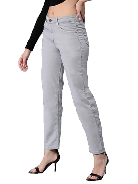 female Denim Straight Fit Jeans bottomwear