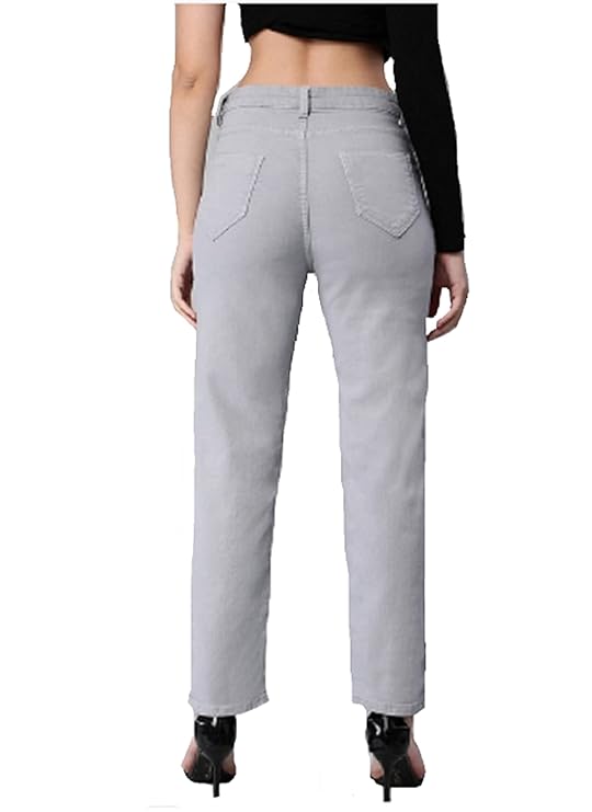 female Denim Straight Fit Jeans bottomwear
