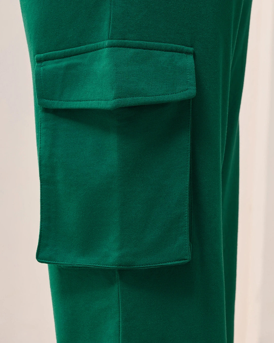 Women's Green Cargo Trackpants bottomwear