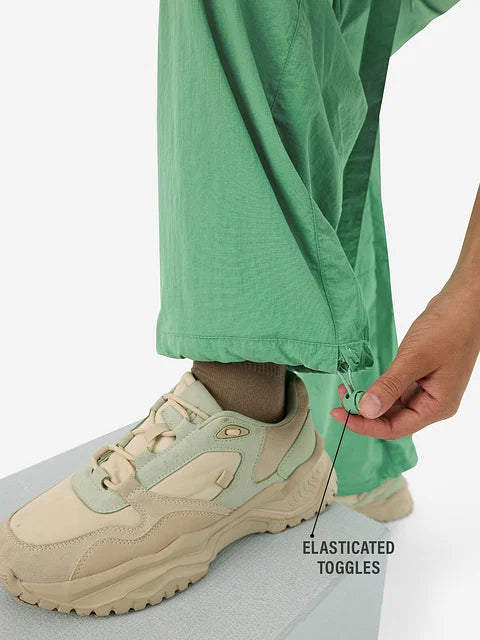 Parachute Pants: Kelly Green, Lavender, bottomwear