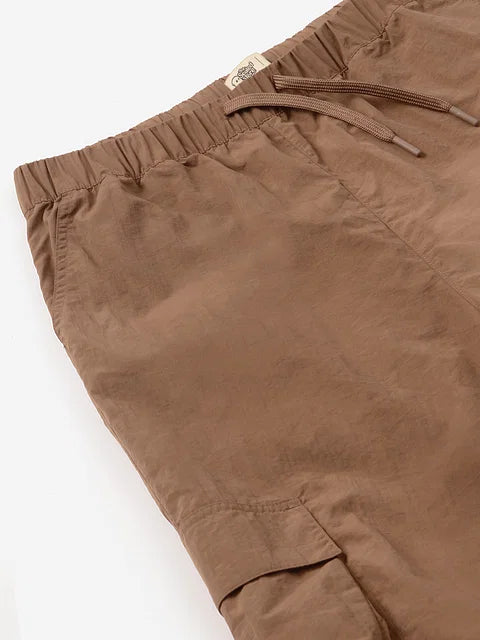 Parachute Pants: Brown bottomwear