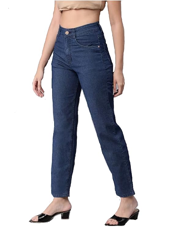 female Denim Straight Fit Jeans  bottomwear