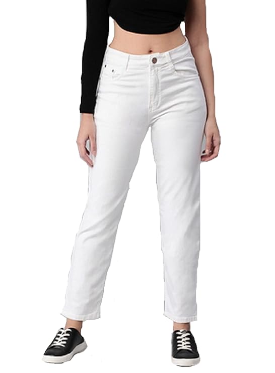 female Denim Straight Fit Jeans  bottomwear