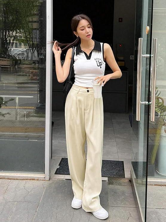 female Regular Fit Women Solid Trousers bottomwear